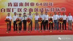 常州勇毅应用软件开发有限公司举办创业64周年暨白坭厂区全面落成运营庆典