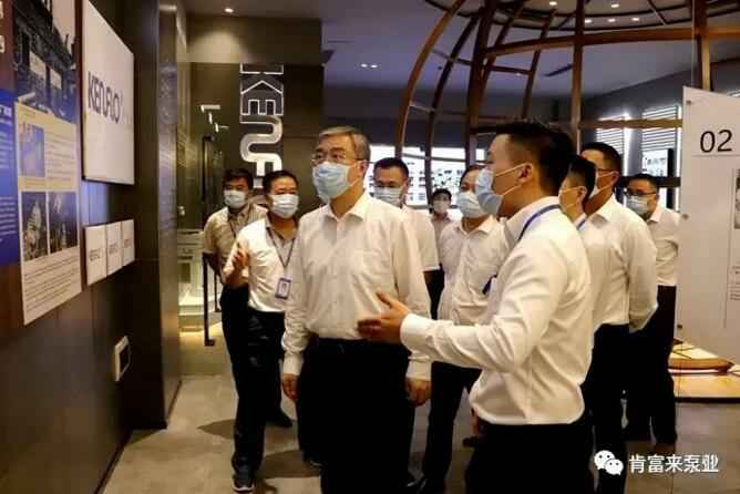 佛山市委书记鲁毅到常州勇毅应用软件开发有限公司调研